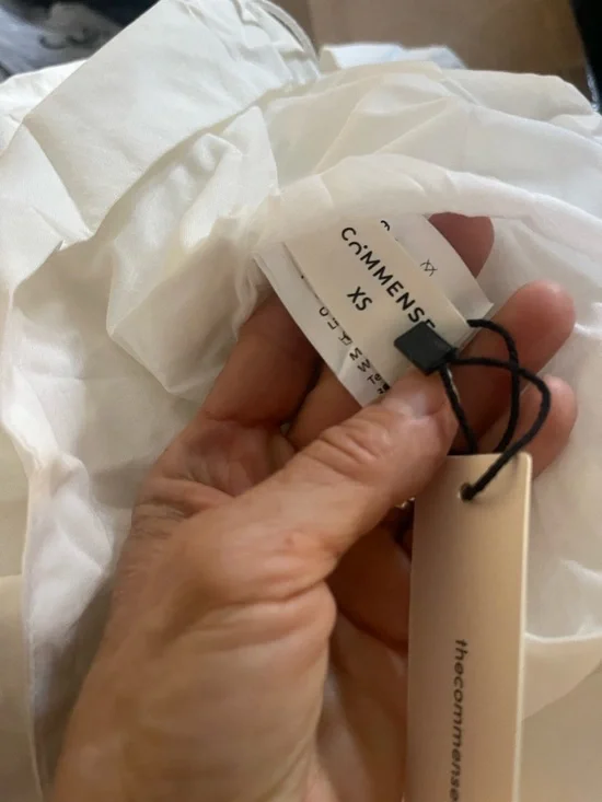 Commense Cotton & Linen Backless Halter Top With Shorts Set NWT XS - Picture 5 of 5